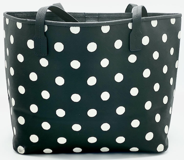 Cath Kidston 101 Dalmatians Spot Tote Bag Placement Shopper Handbag Back