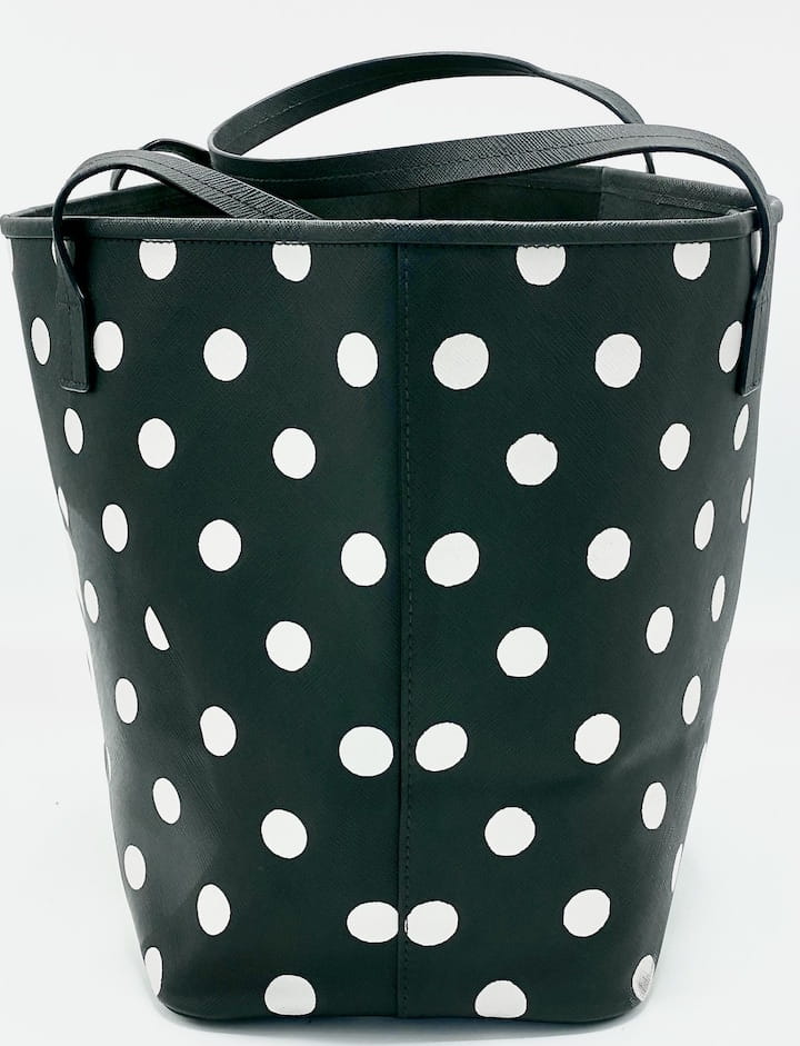 Cath Kidston 101 Dalmatians Spot Tote Bag Placement Shopper Handbag Left Side