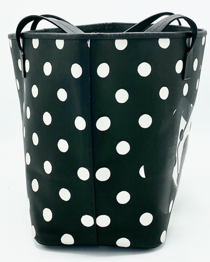 Cath Kidston 101 Dalmatians Spot Tote Bag Placement Shopper Handbag Right Side