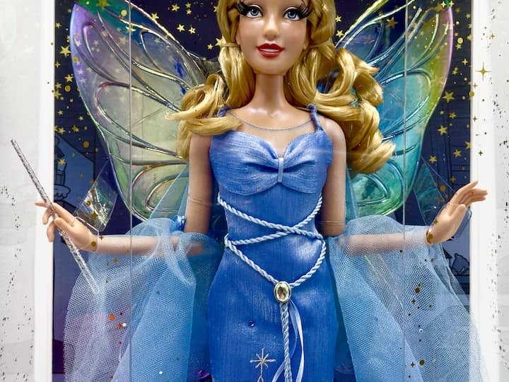 Disney Store Blue Fairy Doll Limited Edition Pinocchio 85th Anniversary Front Middle
