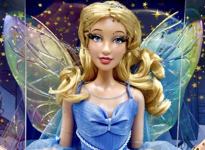 Disney Store Blue Fairy Doll Limited Edition Pinocchio 85th Anniversary Front Top