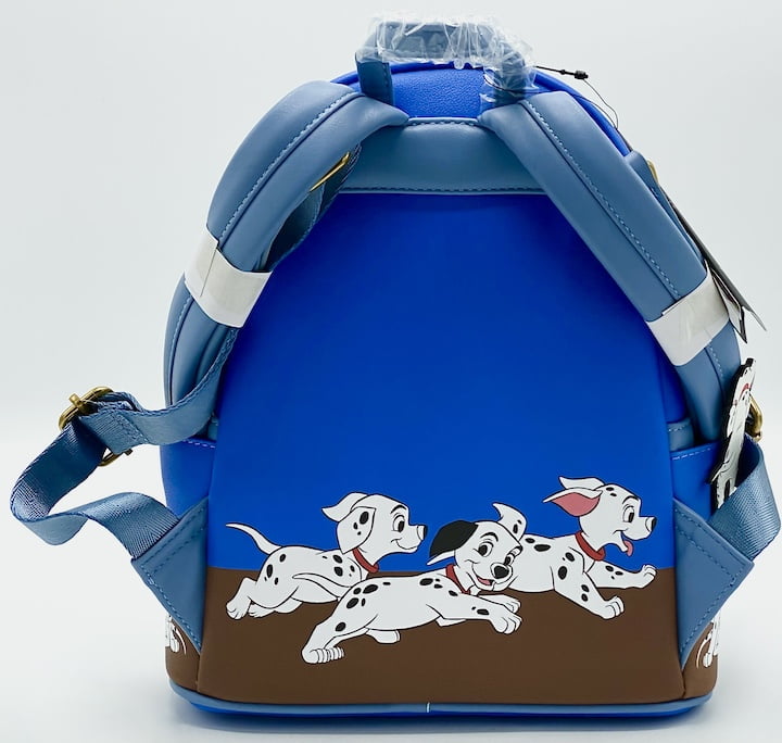 Loungefly 101 Dalmatians Lenticular TV Mini Backpack 60th Anniversary Back