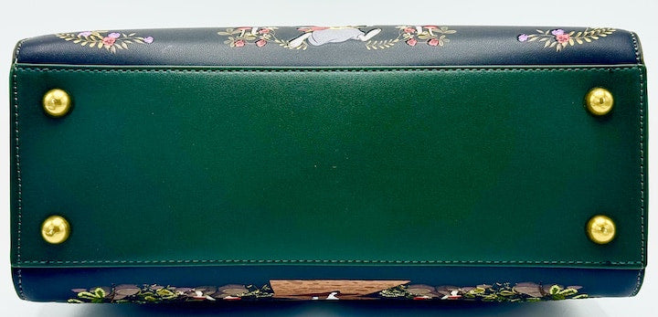 Loungefly Alice in Wonderland Mushrooms Crossbody Bag Disney Handbag Base