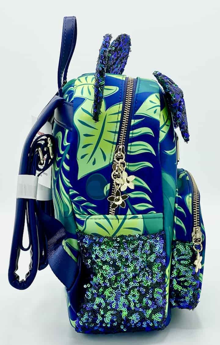 Loungefly Aulani Paradise Vibes Mini Backpack Disney Hawaii Resort Bag Right Side