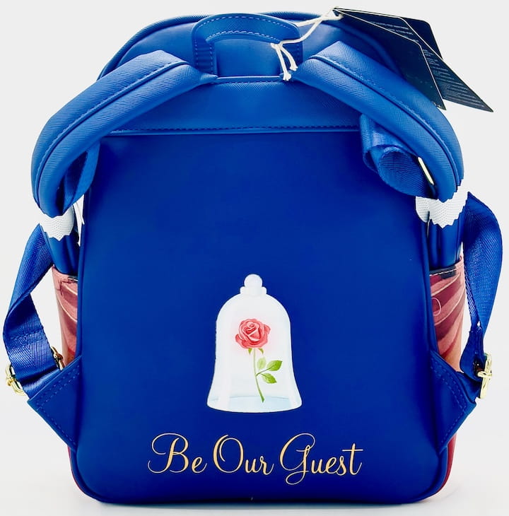 Loungefly Beauty and the Beast Ballroom Mini Backpack WonderCon Bag Back