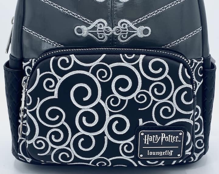 Loungefly Bellatrix Lestrange Mini Backpack Harry Potter Cosplay Bag Front Pocket