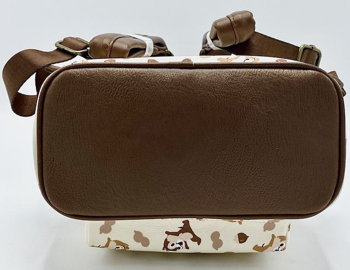 Loungefly Chip N Dale Mini Backpack Acorn AOP Disney Chipmunk Bag Base