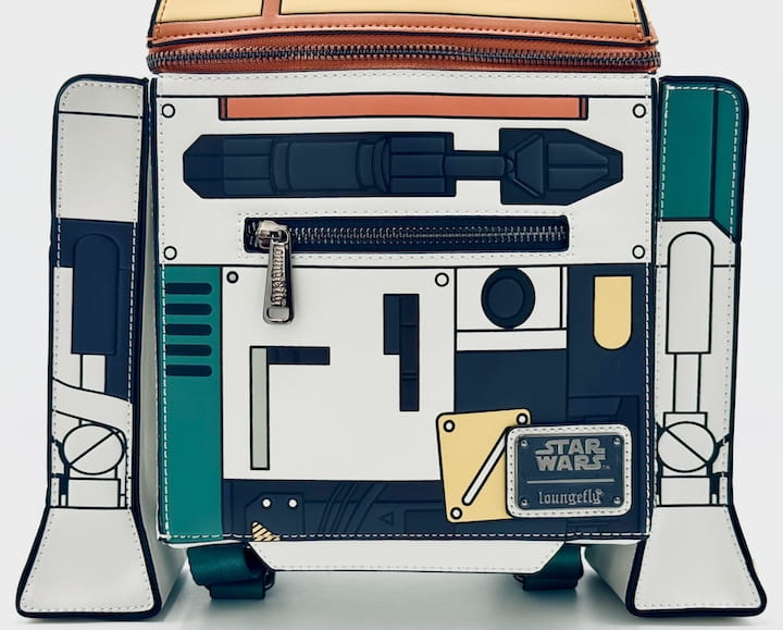 Loungefly Chopper Mini Backpack C1-10P Star Wars WonderCon Bag Front Bottom