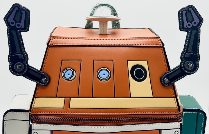 Loungefly Chopper Mini Backpack C1-10P Star Wars WonderCon Bag Front Top