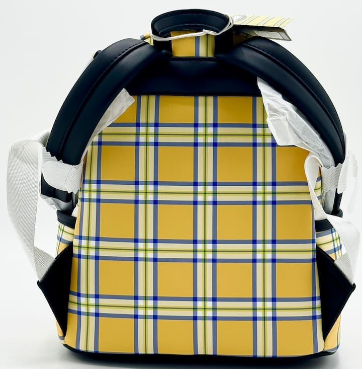 Loungefly Clueless Cher Mini Backpack Yellow Plaid Cosplay Bag Back