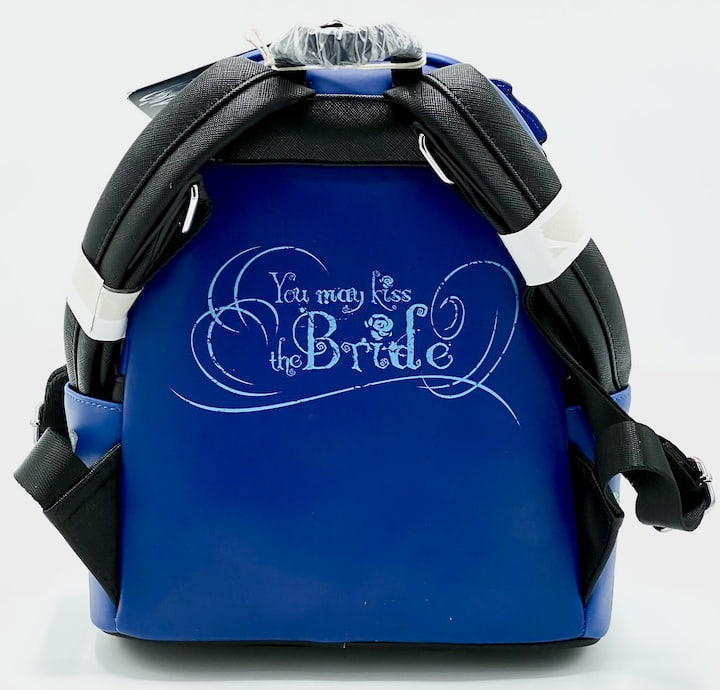 Loungefly Corpse Bride Mini Backpack Victor Emily Scraps Butterfly Bag Back