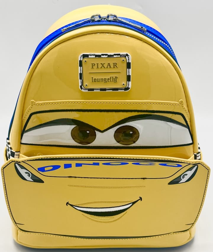 Loungefly Cruz Ramirez Mini Backpack Disney Pixar Cars Cosplay Bag Front Full View