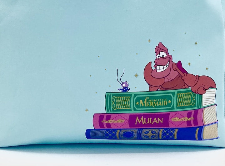 Loungefly Disney Books Collection Tote Bag Princess Sidekick Shopper Back Character Artwork