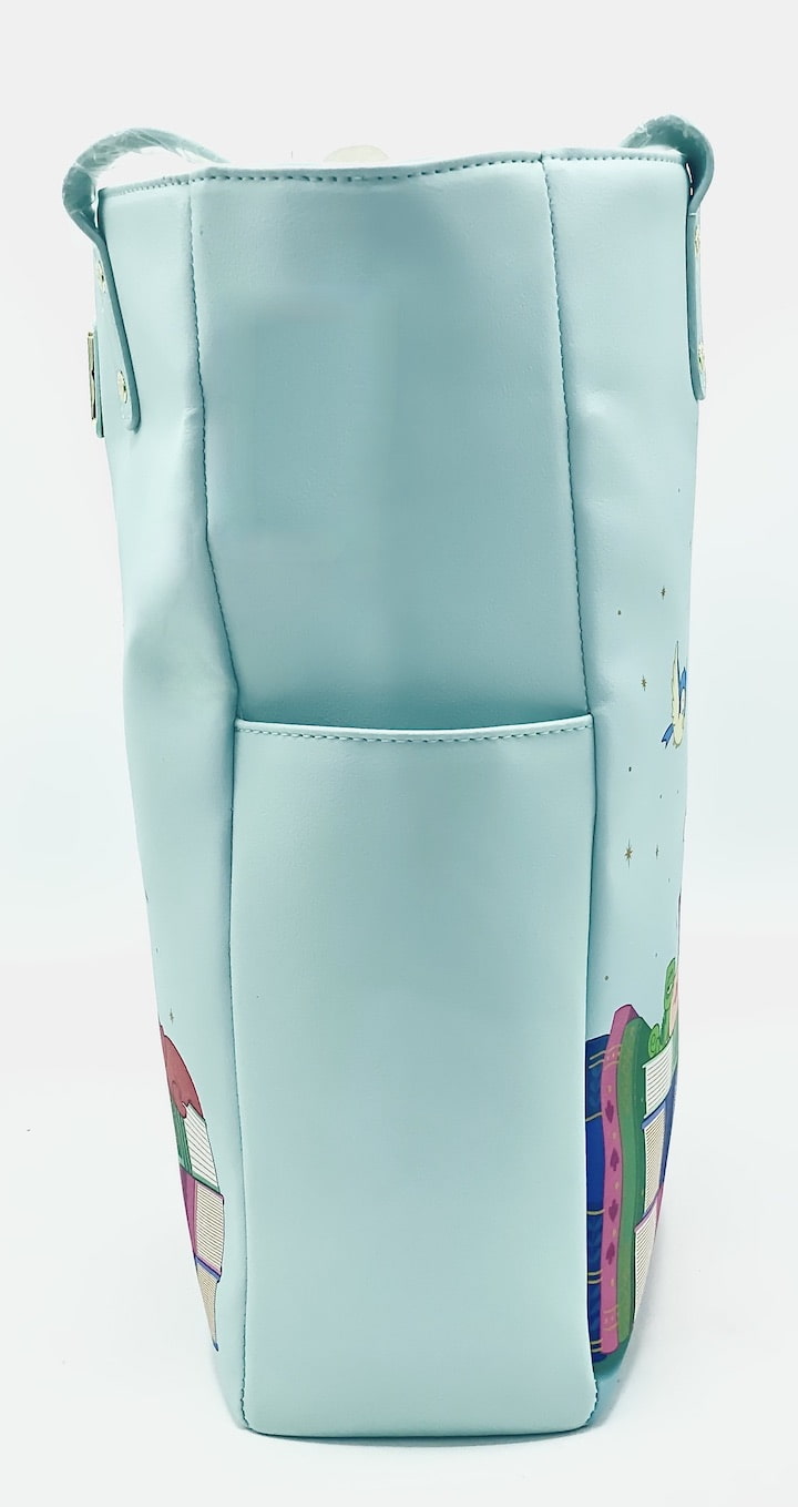 Loungefly Disney Books Collection Tote Bag Princess Sidekick Shopper Right Side