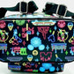 Loungefly Disney Parks Neon Mini Backpack Park Life Attraction Icons Base