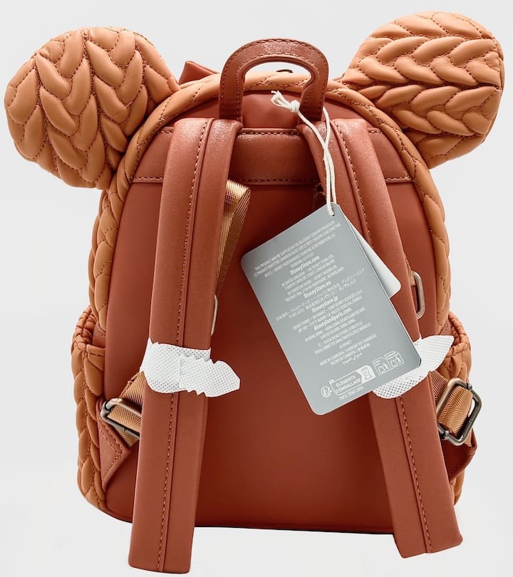 Loungefly Disney Parks Pumpkin Spice Mini Backpack Minnie Mouse Bag Straps