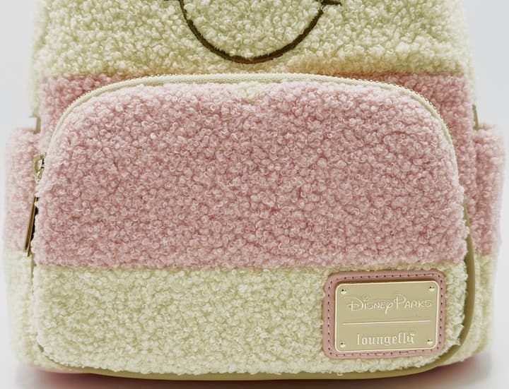 Loungefly Disney Parks Winnie the Pooh Mini Backpack Pastel Bag Front Pocket