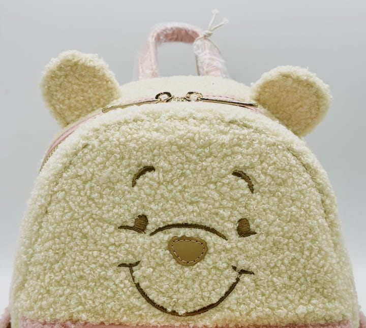 Loungefly Disney Parks Winnie the Pooh Mini Backpack Pastel Bag Front Top