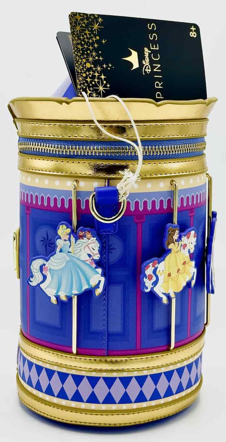 Loungefly Disney Princess Carousel Crossbody Bag Right Side