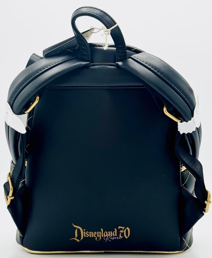 Loungefly Disneyland 70th Mini Backpack Sleeping Beauty Castle Bag Back