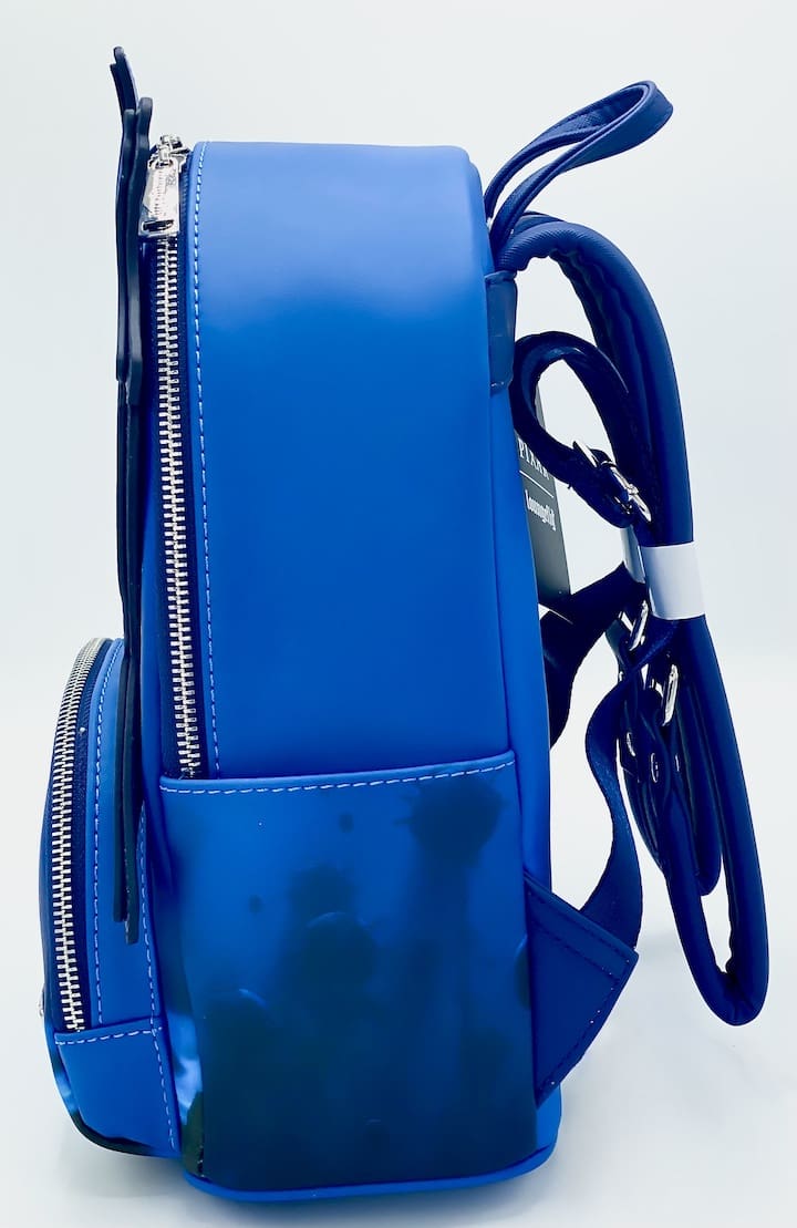 Loungefly Finding Nemo Mini Backpack Disney Pixar Bruce Marlin Dory Bag Left Side