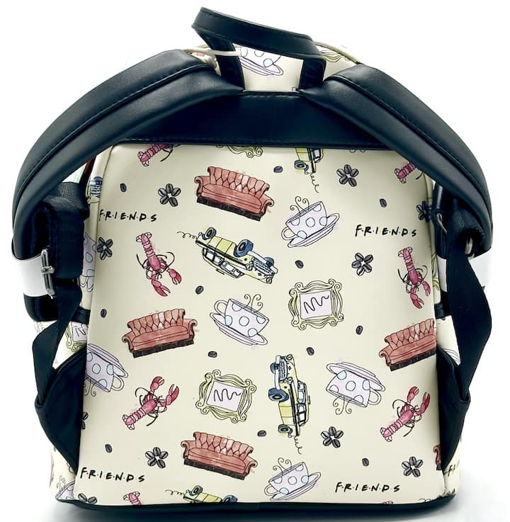 Loungefly Friends Lobster AOP Mini Backpack Warner Brothers Icons Bag Back