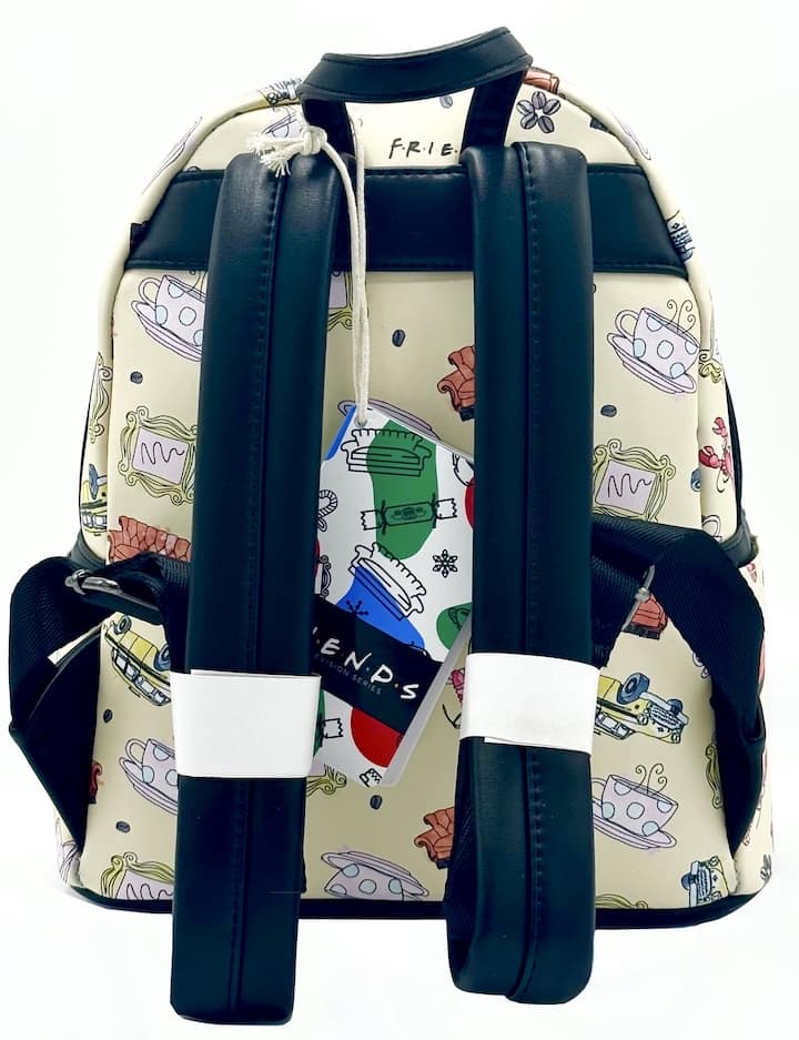 Loungefly Friends Lobster AOP Mini Backpack Warner Brothers Icons Bag Straps