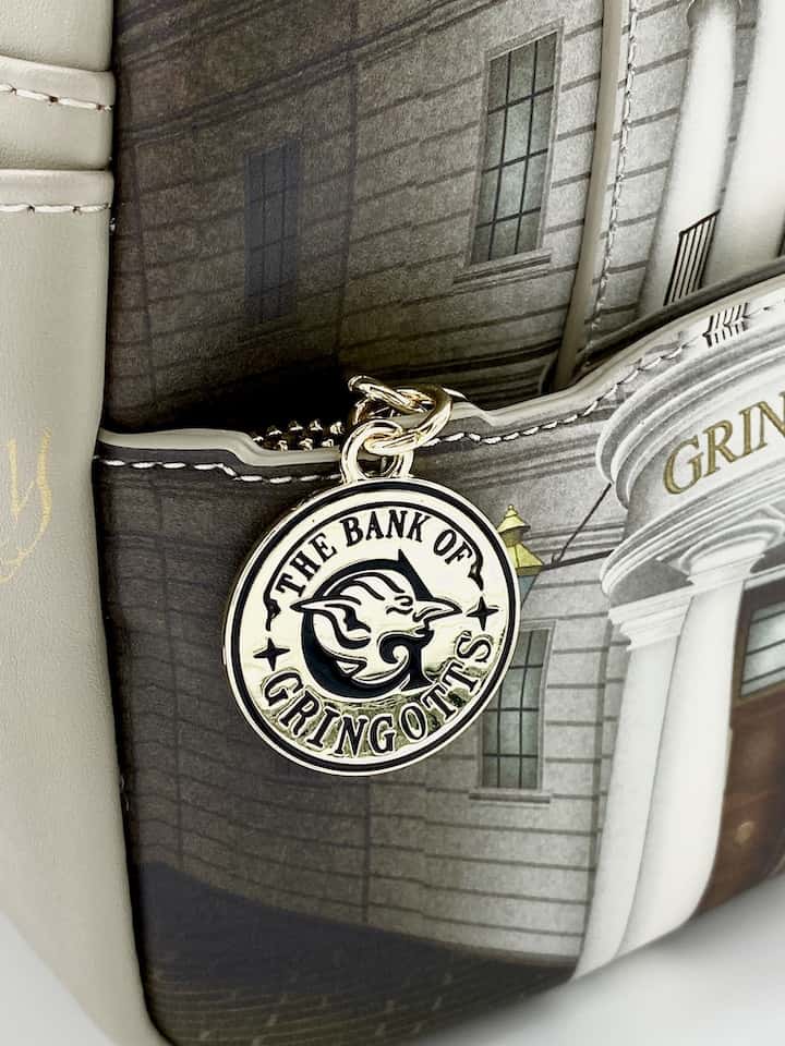 Loungefly Gringotts Mini Backpack Harry Potter Diagon Alley Dragon Bag