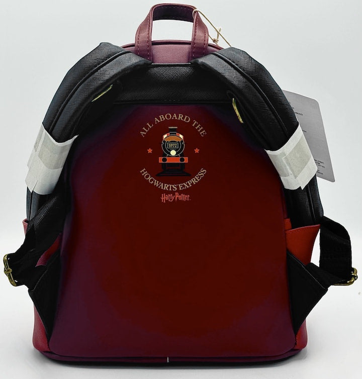 Loungefly Harry Potter Hogwarts Express Backpack Platform 9 3/4 Bag Back
