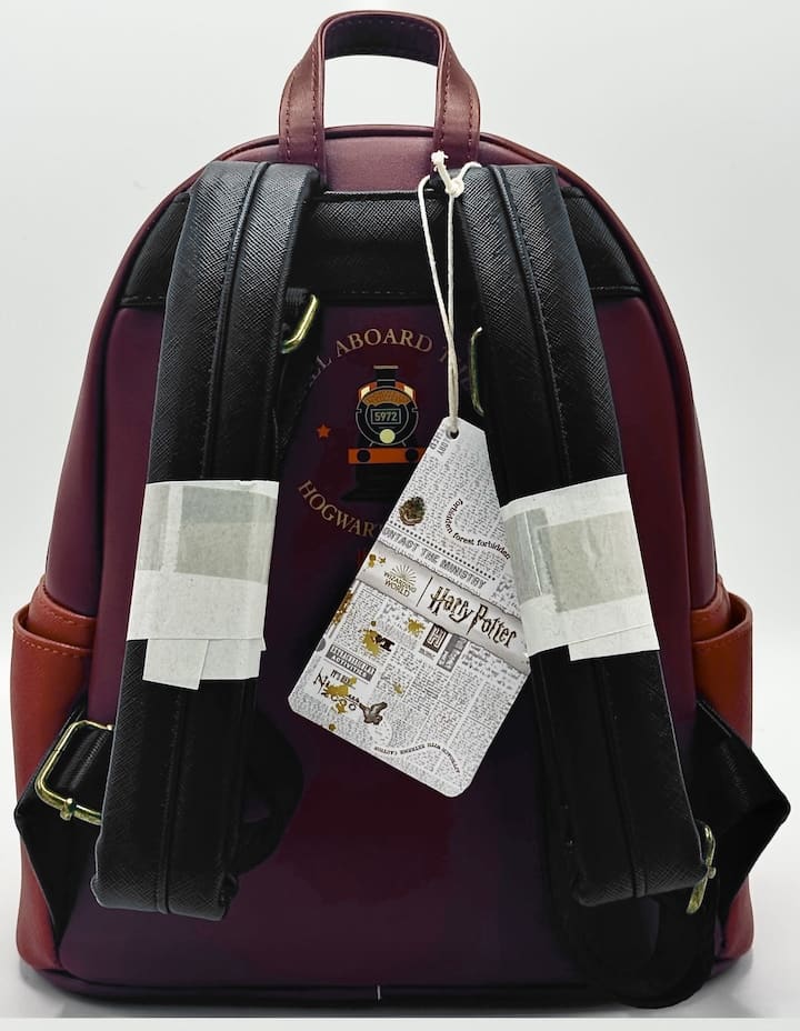 Loungefly Harry Potter Hogwarts Express Backpack Platform 9 3/4 Bag Straps