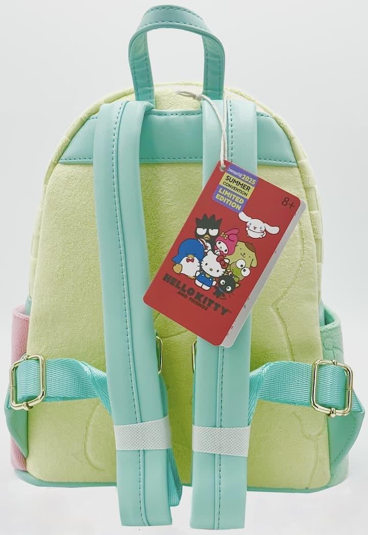 Loungefly Hello Kitty SDCC Mini Backpack Sanrio Colour Block Bag Straps