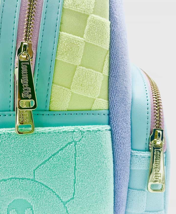 Loungefly Hello Kitty SDCC Mini Backpack Sanrio Colour Block Bag Zips