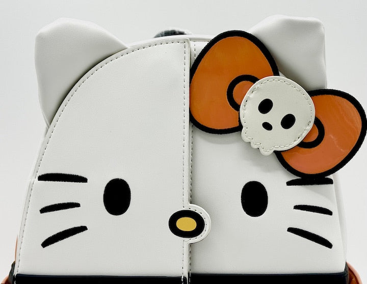 Loungefly Hello Kitty Skeleton Mini Backpack Sanrio NYCC 2024 Bag Front Top