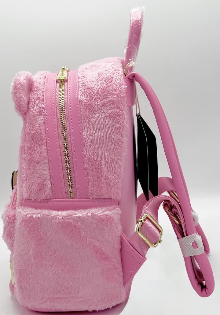 Loungefly Hello Kitty Teddy Bear Mini Backpack Sanrio Plush Bag Left Side