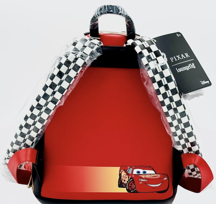 Loungefly Lightning McQueen Rusteze Mini Backpack Cars Light Up Bag Back