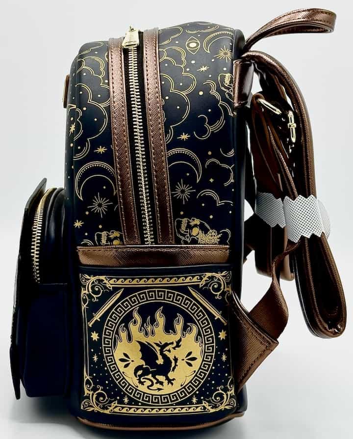 Loungefly Literature Fantasy Books Mini Backpack Literary Classics Bag Left Side