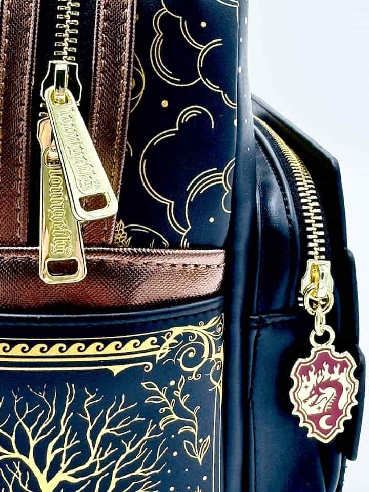 Loungefly Literature Fantasy Books Mini Backpack Literary Classics Bag Zips