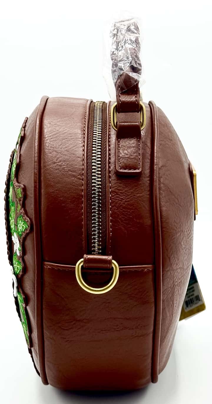 Loungefly Lord of the Rings Crossbody Hobbit Door Handbag Left Side