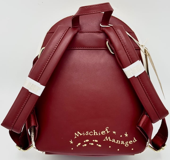Loungefly Marauder's Map Mini Backpack Harry Potter Hogwarts Bag Back