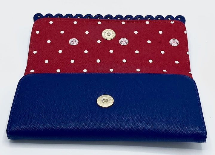 Loungefly Marvel Agent Carter Crossbody Bag & Wallet Purse Front Flap Open