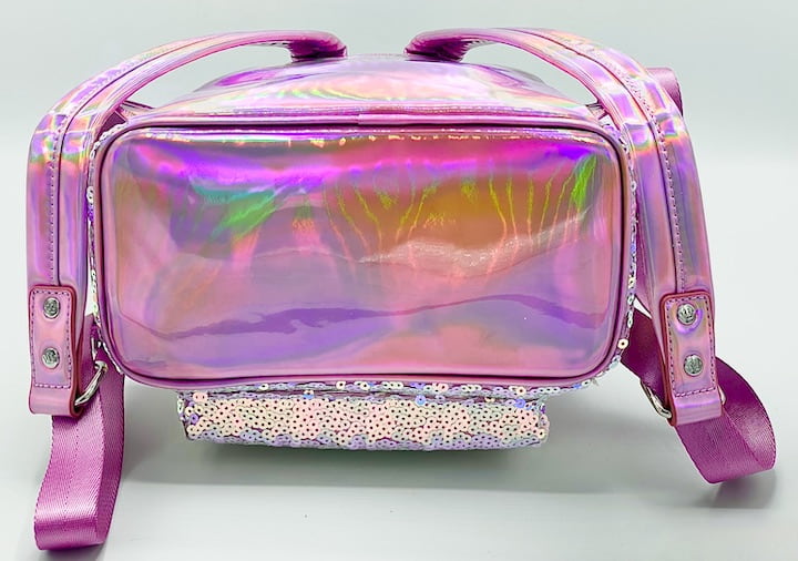 Loungefly Planet Minnie Mouse Mini Backpack Disney Sequin Bag Base