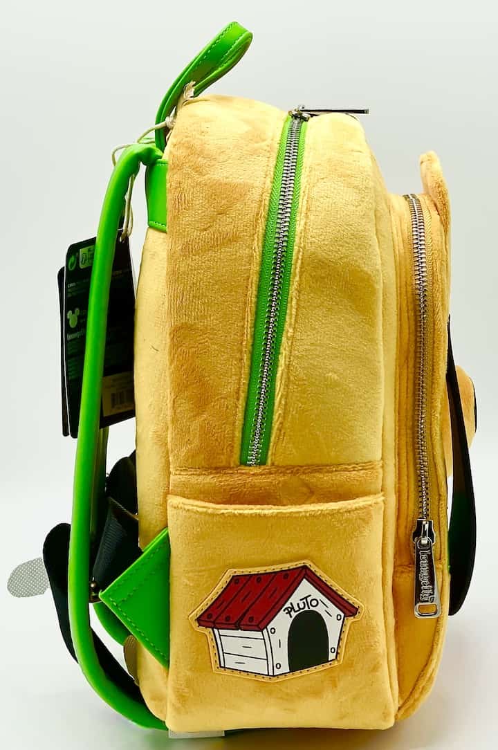 Loungefly Pluto Plush Mini Backpack Disney Cosplay Bag Right Side