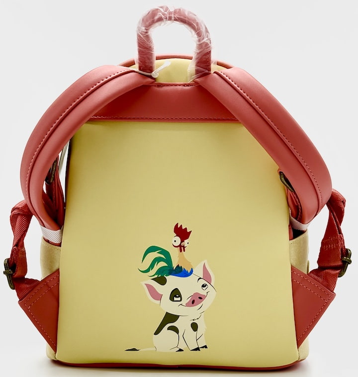 Loungefly Pua and Hei Hei Sunset Mini Backpack Disney Moana Bag Back