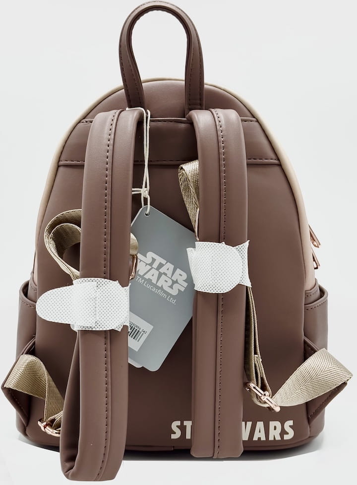 Loungefly Sands of Tatooine Mini Backpack Disney Star Wars Bag Straps