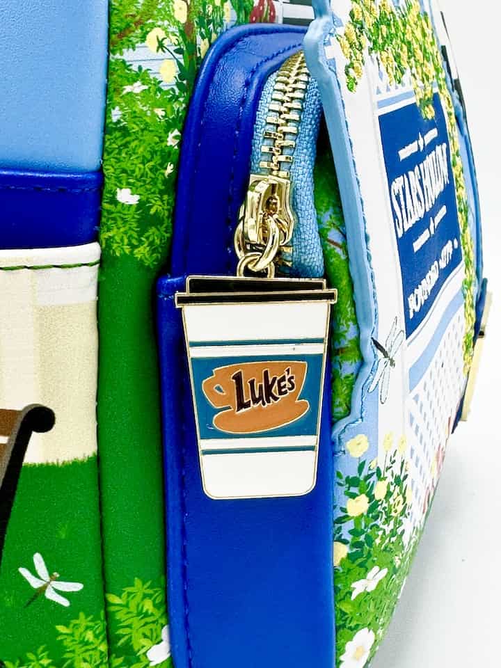 Loungefly Stars Hollow Mini Backpack Gilmore Girls Town Bag Keyring