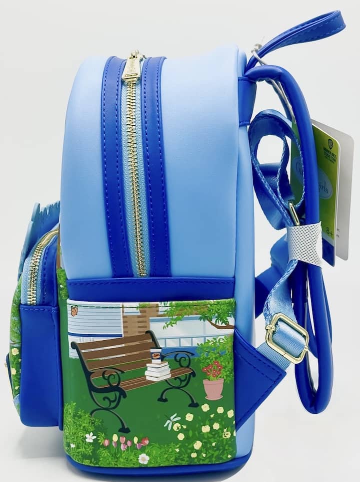 Loungefly Stars Hollow Mini Backpack Gilmore Girls Town Bag Left Side