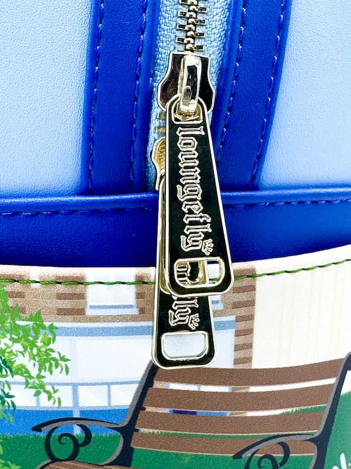 Loungefly Stars Hollow Mini Backpack Gilmore Girls Town Bag Zips