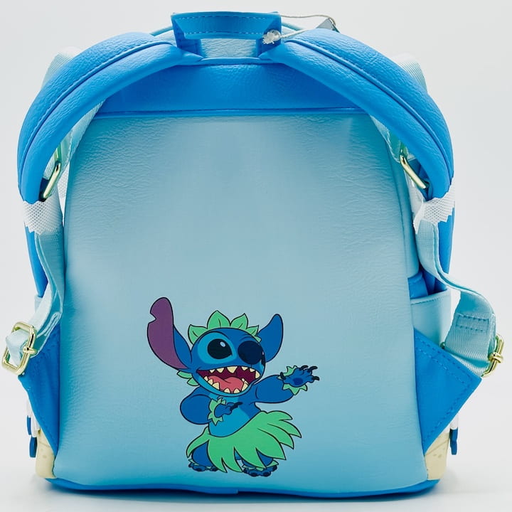 Loungefly Stitch and Scrump Beach Mini Backpack Disney Parks Bag Back