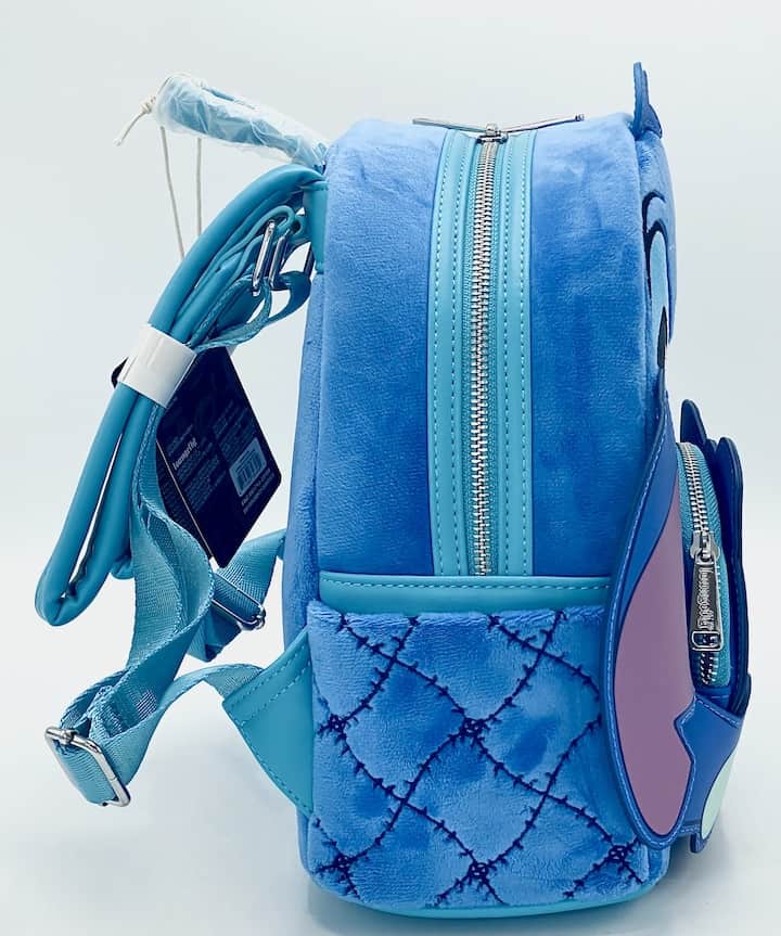 Loungefly Stitch and Scrump Buddy Mini Backpack SDCC Disney Bag Right Side