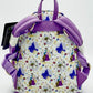 Loungefly Tangled AOP Mini Backpack Disney Rapunzel Flynn Castle Bag Back